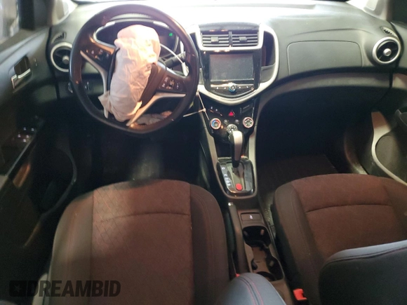 2017 Chevrolet Sonic LT with VIN 1G1JD6SB3H4117336, listed as a Copart auction lot 86800864 with 43,508 mi miles and Salvage Title. Bid and sale history available at carsss.com. Image 8.