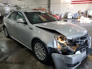2013 Cadillac CTS Luxury with VIN 1G6DH5E54D0160757, listed as a Copart auction lot 41829175 with 83,760 mi miles and Salvage title. Bid and sale history available at DreamBid. Image 4.
