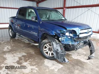 2006 Toyota Tundra SR5 with VIN 5TBET34136S517499, listed as a IAAI auction lot 41526355 with 347,829 mi miles and . Bid and sale history available at DreamBid. Image 1.