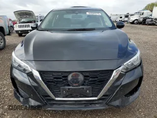 2022 Nissan Sentra SV with VIN 3N1AB8CV2NY207445, listed as a Copart auction lot 50998375 with 19,522 mi miles and Salvage Title. Bid and sale history available at carsss.com. Image 5.