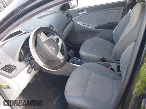 2013 Hyundai Accent GLS with VIN KMHCT4AEXDU433714, listed as a IAAI auction lot 41969028 with 141,170 mi miles and . Bid and sale history available at DreamBid. Image 5.