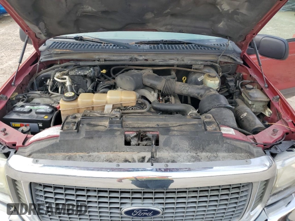 2003 Ford Excursion XLT with VIN 1FMNU41S63ED13428, listed as a Copart auction lot 81823804 with 219,056 mi miles and Salvage Title. Bid and sale history available at DreamBid. Image 12.