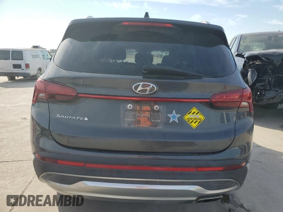 2021 Hyundai Santa Fe Essential with VIN 5NMS24AJ5MH361831, listed as a Copart auction lot 88458315 with 39,816 mi miles and Salvage Title. Bid and sale history available at carsss.com. Image 6.