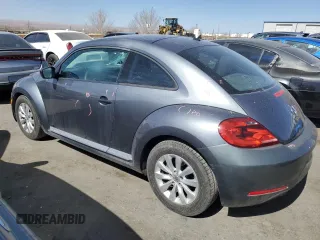 2013 Volkswagen Beetle Entry with VIN 3VWFP7AT3DM605640, listed as a Copart auction lot 47020285 with 101,183 mi miles and Salvage Title. Bid and sale history available at DreamBid. Image 2.