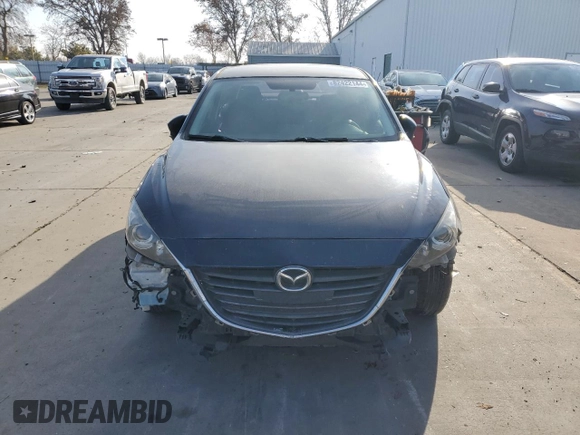 2015 Mazda 3 i Touring with VIN 3MZBM1V74FM152505, listed as a Copart auction lot 82422144 with Not provided miles and Salvage title. Bid and sale history available at DreamBid. Image 5.