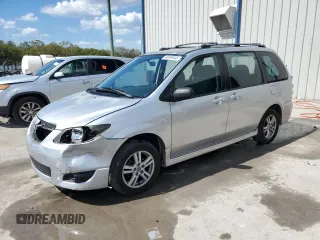 2005 Mazda MPV LX with VIN JM3LW28J050552603, listed as a Copart auction lot 46694645 with 304,142 mi miles and Salvage title. Bid and sale history available at DreamBid. Image 1.