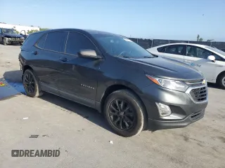 2018 Chevrolet Equinox LS with VIN 2GNAXHEV5J6138832, listed as a Copart auction lot 52381155 with 123,408 mi miles and Salvage Title. Bid and sale history available at DreamBid. Image 4.