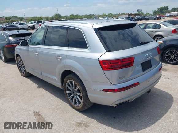 2018 Audi Q7 Prestige with VIN WA1VAAF74JD012380, listed as a IAAI auction lot 42474250 with 131,265 mi miles and . Bid and sale history available at DreamBid. Image 3.