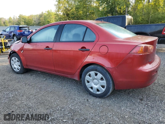 2009 Mitsubishi Lancer DE with VIN JA3AU16U29U609409, listed as a Copart auction lot 65557764 with 267,817 mi miles and Salvage Title. Bid and sale history available at carsss.com. Image 2.