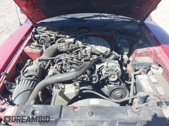 1998 Ford Mustang z VIN 1FAFP4047WF257717, wystawiony jako IAAI lot #42505127 z przebiegiem 185 244 mil mil oraz . Historia ofert i sprzedaży dostępna na DreamBid. Obrazek 10.
