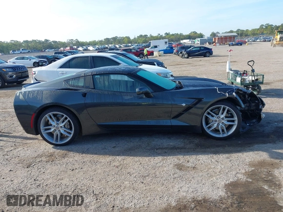 2018 Chevrolet Corvette 3LT with VIN 1G1YF2D78J5105256, listed as a IAAI auction lot 41878913 with 58,121 mi miles. Bid and sale history available at carsss.com. Image 13.