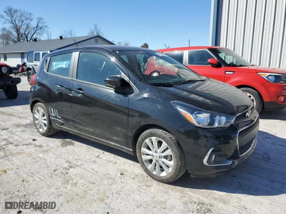 2017 Chevrolet Spark LT with VIN KL8CD6SA7HC768569, listed as a Copart auction lot 47129395 with 12,877 mi miles and Salvage Title. Bid and sale history available at carsss.com. Image 4.