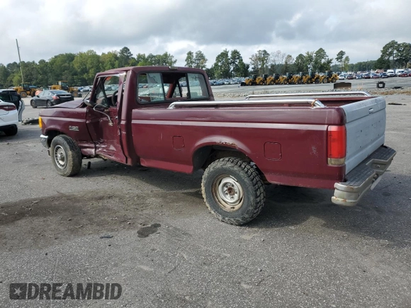 1991 Ford F-150 with VIN 1FTDF15Y7MLA15992, listed as a Copart auction lot 73517284 with 89,570 mi miles and Salvage Title. Bid and sale history available at carsss.com. Image 2.