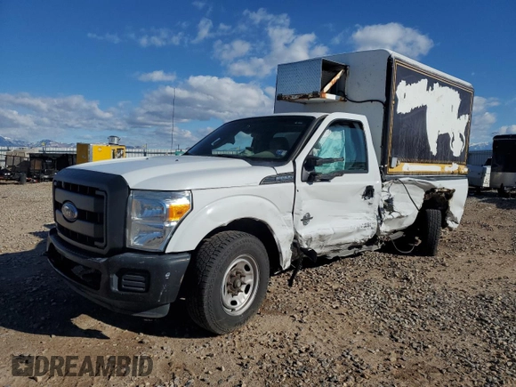 2015 Ford F-350 XL with VIN 1FTRF3AT5FEA35659, listed as a Copart auction lot 69961124 with Not Provided miles and Salvage Title. Bid and sale history available at DreamBid. Image 2.