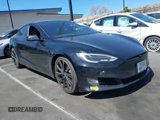 2018 Tesla Model S 75D with VIN 5YJSA1E20JF282889, listed as a IAAI auction lot 41823505 with 110,049 mi miles and . Bid and sale history available at DreamBid. Image 1.