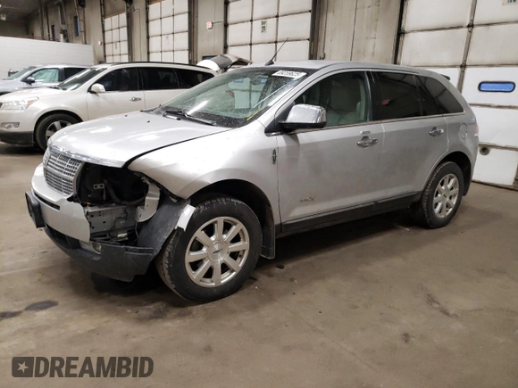 2009 Lincoln MKX with VIN 2LMDU68C69BJ09162, listed as a Copart auction lot 89259625 with 124,908 mi miles and Salvage Title. Bid and sale history available at DreamBid. Image 1.