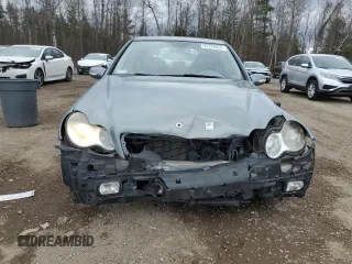 2006 Mercedes-Benz C 230 Sport with VIN WDBRF52J36F740543, listed as a Copart auction lot 81378044 with 236,262 mi miles and Salvage Title. Bid and sale history available at carsss.com. Image 5.