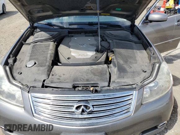 2008 Infiniti M with VIN JNKAY01F48M654549, listed as a Copart auction lot 51798965 with 212,122 mi miles and Salvage Title. Bid and sale history available at DreamBid. Image 11.