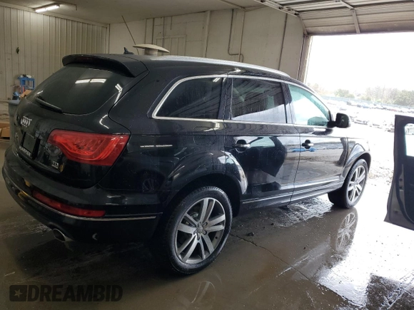 2013 Audi Q7 3.0L TDI Prestige with VIN WA1VMAFE2DD006023, listed as a Copart auction lot 51618525 with 179,248 mi miles and Salvage Title. Bid and sale history available at carsss.com. Image 3.