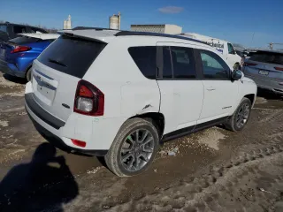 2016 Jeep Compass High Altitude Edition with VIN 1C4NJDEB5GD708445, listed as a Copart auction lot 41984955 with 104,285 mi miles and Salvage Title. Bid and sale history available at carsss.com. Image 3.