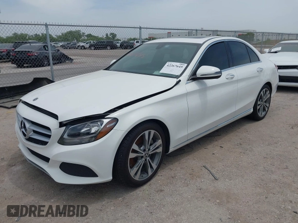 2018 Mercedes-Benz C 300 with VIN 55SWF4JB3JU242931, listed as a IAAI auction lot 42267645 with 194,674 mi miles and . Bid and sale history available at DreamBid. Image 17.