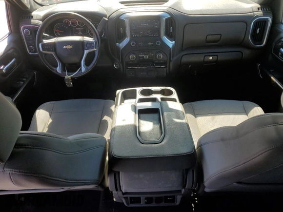 2021 Chevrolet Silverado 1500 LT with VIN 1GCUYDED6MZ418884, listed as a Copart auction lot 47637625 with 105,062 mi miles and Salvage Title. Bid and sale history available at carsss.com. Image 8.