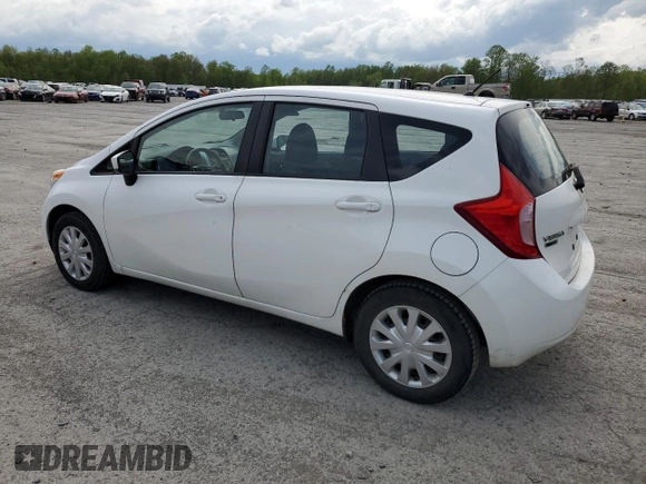 2015 Nissan Note S Plus with VIN 3N1CE2CP0FL434159, listed as a Copart auction lot 55592655 with 115,102 mi miles and Salvage title. Bid and sale history available at DreamBid. Image 2.