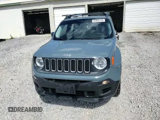 2017 Jeep Renegade Sport with VIN ZACCJBAB1HPG23090, listed as a Copart auction lot 52855115 with 72,821 mi miles and Salvage Title. Bid and sale history available at carsss.com. Image 14.