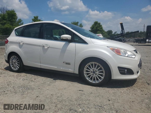 2016 Ford C-Max Energi SEL with VIN 1FADP5CUXGL102784, listed as a Copart auction lot 62099394 with 94,210 mi miles and Salvage Title. Bid and sale history available at carsss.com. Image 4.