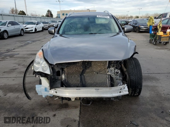 2008 Infiniti EX Journey with VIN JNKAJ09F58M355077, listed as a Copart auction lot 81540644 with Not Provided miles and Salvage Title. Bid and sale history available at DreamBid. Image 5.