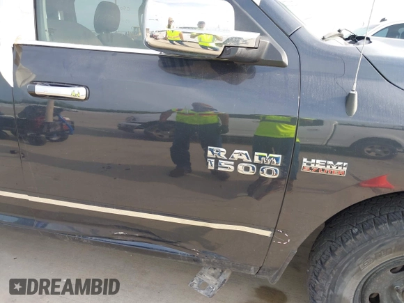 2018 Ram 1500 Lone Star Silver with VIN 1C6RR6LT6JS314707, listed as a IAAI auction lot 42132080 with 95,626 mi miles and . Bid and sale history available at DreamBid. Image 6.