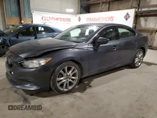 2014 Mazda Mazda6 i Touring with VIN JM1GJ1V62E1137294, listed as a Copart auction lot 83435714 with 166,354 mi miles and Salvage Title. Bid and sale history available at carsss.com. Image 1.