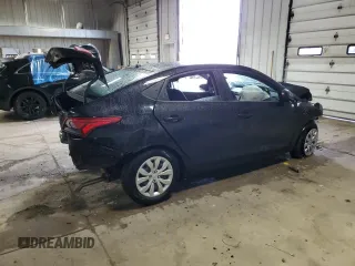 2021 Hyundai Accent SE with VIN 3KPC24A66ME151097, listed as a Copart auction lot 57723605 with Not provided miles and Non repairable. Bid and sale history available at DreamBid. Image 3.
