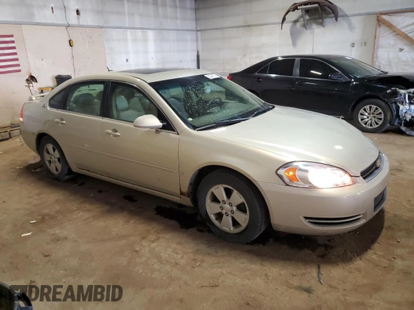 2008 Chevrolet Impala LT with VIN 2G1WT58K589172572, listed as a Copart auction lot 55245125 with 226,504 mi miles and Clean Title. Bid and sale history available at DreamBid. Image 4.