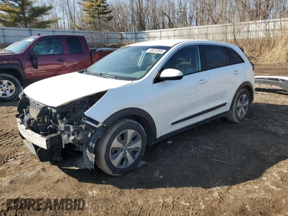 2017 Kia Niro FE with VIN KNDCB3LC4H5048467, listed as a Copart auction lot 48034895 with 141,047 mi miles and Clean Title. Bid and sale history available at carsss.com. Image 1.