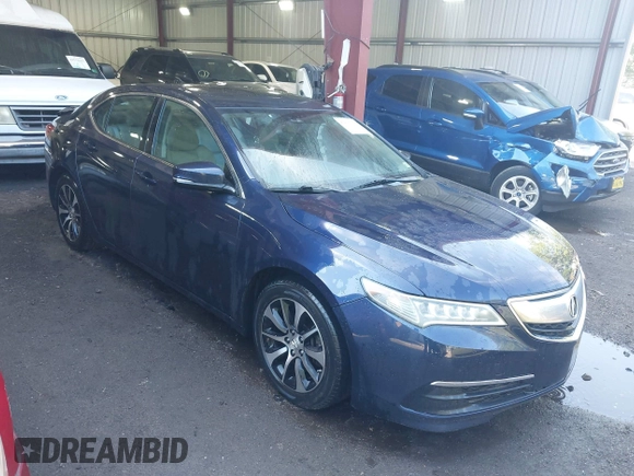 2015 Acura TLX Technology with VIN 19UUB1F55FA011570, listed as a IAAI auction lot 42437612 with 156,925 mi miles and . Bid and sale history available at DreamBid. Image 1.