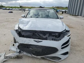 2022 Genesis G70 3.3T with VIN KMTG54TE4NU103180, listed as a Copart auction lot 80885684 with 34,852 mi miles and Salvage Title. Bid and sale history available at DreamBid. Image 5.