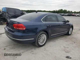 2015 Volkswagen Passat SEL Premium with VIN 1VWCV7A34FC051649, listed as a Copart auction lot 57794895 with 159,824 mi miles and Salvage title. Bid and sale history available at DreamBid. Image 3.