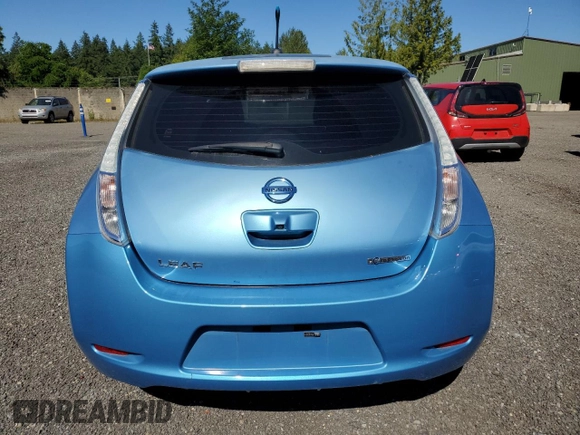 2011 Nissan LEAF SL-e z VIN JN1AZ0CPXBT001891, wystawiony jako Copart lot #58844605 z przebiegiem 100 557 mil mil oraz Czysty tytuł • Clean title. Historia ofert i sprzedaży dostępna na DreamBid. Obrazek 6.