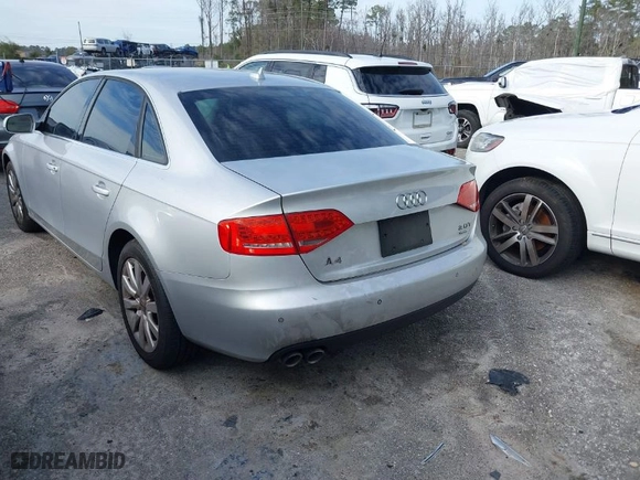 2010 Audi A4 2.0T Premium Plus with VIN WAUFFAFL4AN015702, listed as a IAAI auction lot 41426810 with 85,113 mi miles. Bid and sale history available at carsss.com. Image 3.