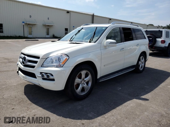 2011 Mercedes-Benz GL-Class GL 450 with VIN 4JGBF7BE0BA641909, listed as a Copart auction lot 74734044 with 0 mi miles and Salvage Title. Bid and sale history available at carsss.com. Image 1.