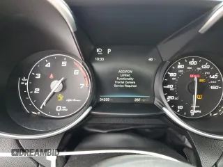 2017 Alfa Romeo Giulia with VIN ZARFAEBN6H7557923, listed as a Copart auction lot 85312714 with 54,205 mi miles and Salvage Title. Bid and sale history available at carsss.com. Image 9.