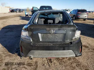 2014 Scion tC with VIN JTKJF5C79E3079580, listed as a Copart auction lot 78163654 with 0 mi miles and Salvage Title. Bid and sale history available at carsss.com. Image 6.