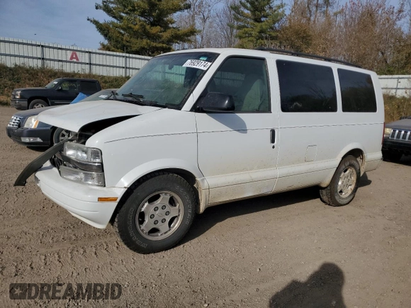 2004 Chevrolet Astro z VIN 1GNEL19X84B115918, wystawiony jako Copart lot #76929174 z przebiegiem 149 945 mil mil oraz Czysty tytuł • Clean title. Historia ofert i sprzedaży dostępna na DreamBid. Obrazek 1.