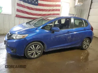 2017 Honda Fit EX with VIN 3HGGK5G78HM701369, listed as a Copart auction lot 46578635 with 133,471 mi miles and Salvage title. Bid and sale history available at DreamBid. Image 1.
