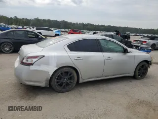 2012 Nissan Maxima SV z VIN 1N4AA5AP4CC858624, wystawiony jako Copart lot #54853025 z przebiegiem 155 708 mil mil oraz Szkoda całkowita • Salvage title. Historia ofert i sprzedaży dostępna na DreamBid. Obrazek 3.