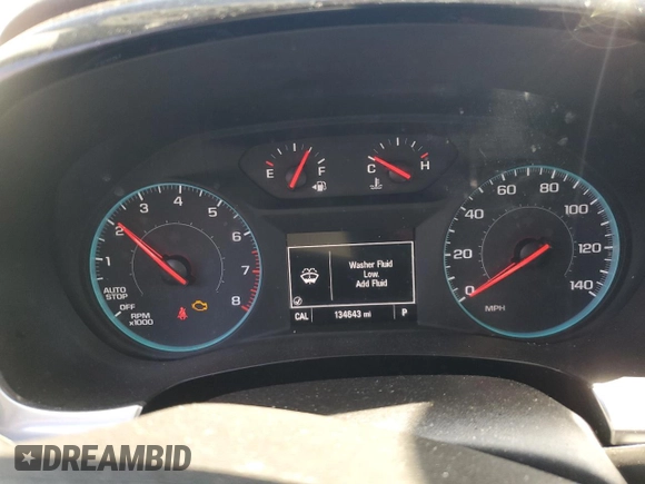 2019 Chevrolet Traverse LS with VIN 1GNERFKW3KJ164623, listed as a Copart auction lot 49383455 with 134,643 mi miles and Salvage Title. Bid and sale history available at carsss.com. Image 9.
