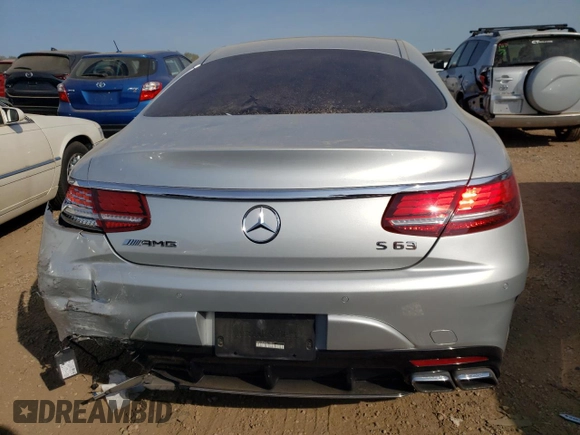 2019 Mercedes-Benz S 63 AMG with VIN WDDXJ8JB0KA039443, listed as a Copart auction lot 71202234 with Not Provided miles and Salvage Title. Bid and sale history available at DreamBid. Image 6.