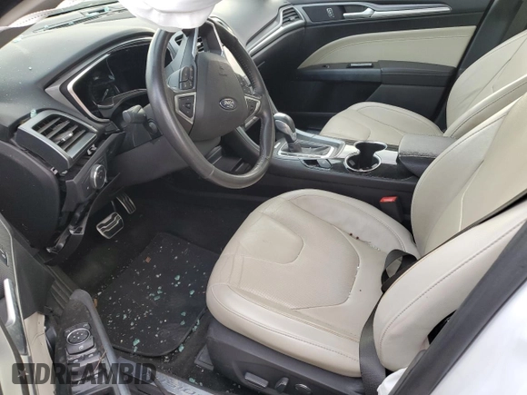 2016 Ford Fusion Titanium with VIN 3FA6P0K98GR208001, listed as a Copart auction lot 86932254 with Not Provided miles and Salvage Title. Bid and sale history available at DreamBid. Image 7.