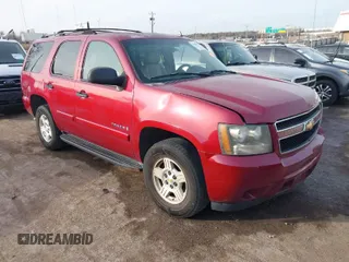 2007 Chevrolet Tahoe LT z VIN 1GNFC13007R275481, wystawiony jako IAAI lot #41435767 z przebiegiem 183 818 mil mil oraz . Historia ofert i sprzedaży dostępna na DreamBid. Obrazek 1.